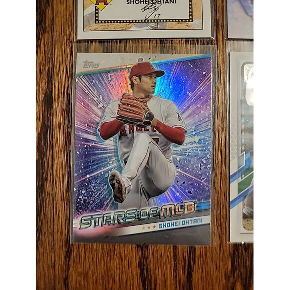 Shohei Ohtani Baseball Card Lot of 9 Cards Los Angeles Angels Dodgers Topps - Picture 8 of 12